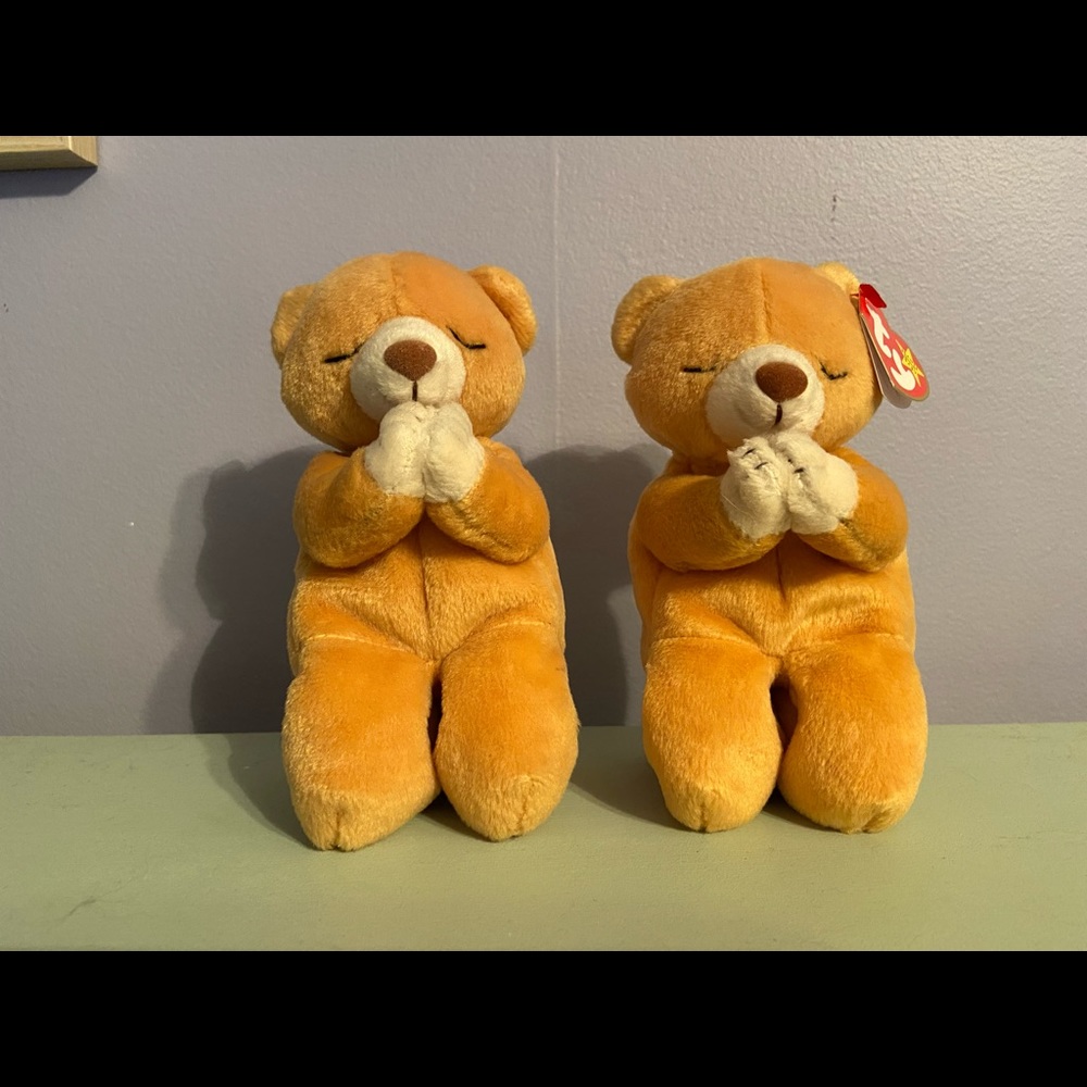 Hope TY beanie baby with tag error 1998